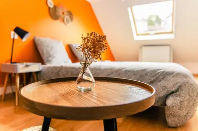 Coin salon dans l'établissement LE BIG ARISTIDE - Superbe Duplex en Centre-ville - 3 chambres