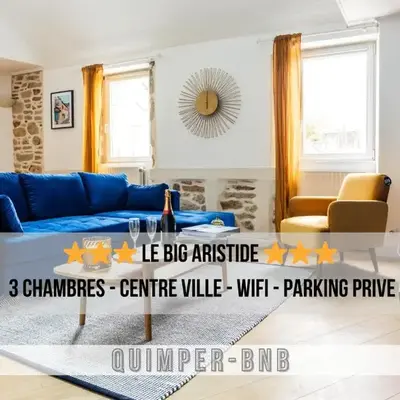 LE BIG ARISTIDE - Superbe Duplex en Centre-ville - 3 chambres
