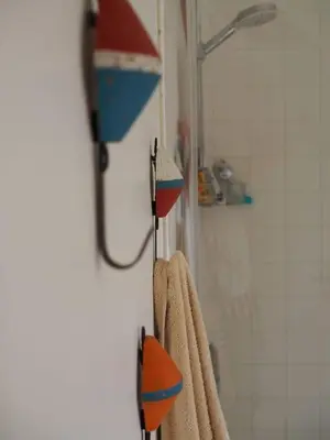 Salle de bains dans l'établissement Kertiti