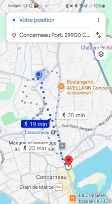 Plan de l'établissement Studio Le Petit Sablé