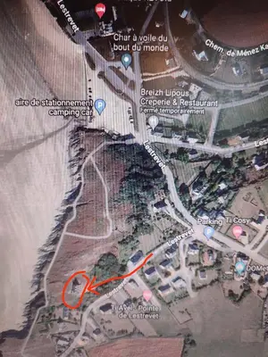 Plan de l'établissement Studio vue mer
