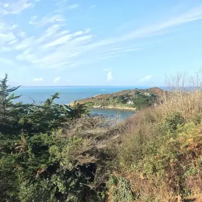 Paysage naturel près de la maison de vacances