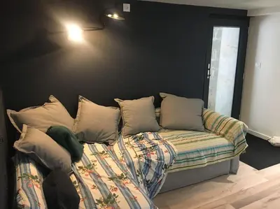 Un ou plusieurs lits dans un hébergement de l'établissement Villa Roche Mignonne