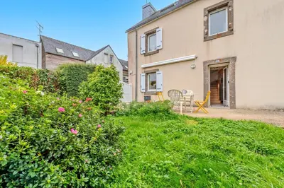 Jardin de l'établissement Kalonenn Plougastel - Maison 7p au centre-ville