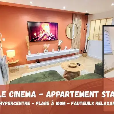 - KALON - CONCARNEAU - SALLE CINÉMA - PLAGE À 100m - VILLE CLOSE À PIEDS - WIFI - Center & beach within walking distance -
