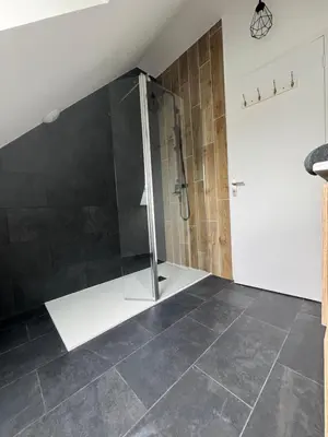Salle de bains dans l'établissement Résidence des Quais - Centre ville - Wifi - Netflix