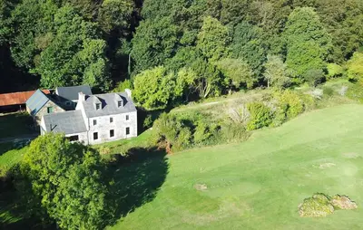 Paysage naturel près de la maison de vacances