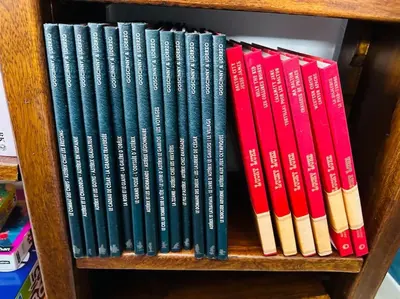 Bibliothèque dans la maison de vacances