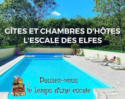 Piscine de l'établissement Gîte Bihan 4P piscine ou jacuzzi ou située à proximité
