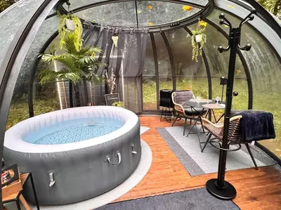 Plan de l'établissement Gîte Cornouaille piscine ou jacuzzi
