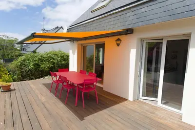 Balcon ou terrasse dans l'établissement La Galiote