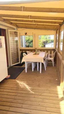Plan de l'établissement Magnifique Mobil home 40 m2 Grand Confort