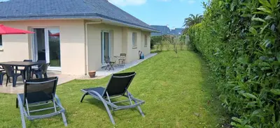 Jardin de l'établissement Le Gite des 4 Vents