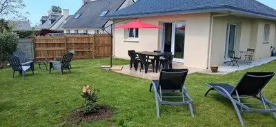 Jardin de l'établissement Le Gite des 4 Vents