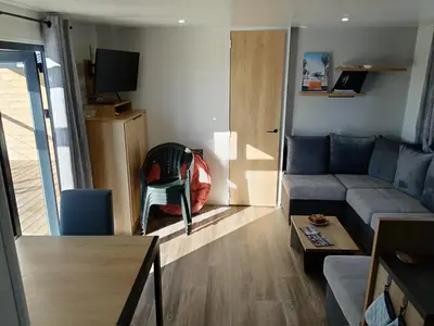 Plan de l'établissement Mobile-home bord de mer