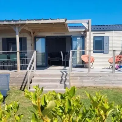 Mobile-home bord de mer