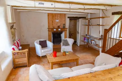 Coin salon dans l'établissement La Maison
