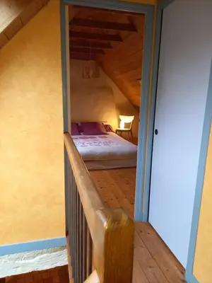 Un ou plusieurs lits dans un hébergement de l'établissement La Maison