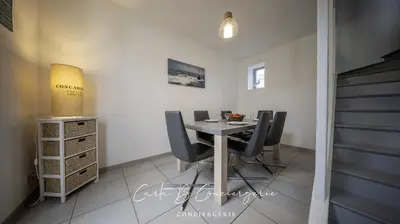 Plan de l'établissement MAISON LE BONHEUR Concarneau 4 personnes