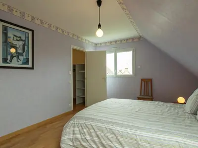 Un ou plusieurs lits dans un hébergement de l'établissement Holiday Home Ty Stella by Interhome