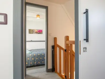 Un ou plusieurs lits dans un hébergement de l'établissement Holiday Home Ti Bihan by Interhome