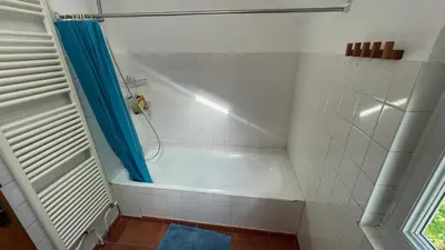 Salle de bains dans l'établissement Maison familiale Ty Breizh Nevez