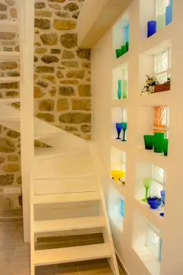 Un ou plusieurs lits dans un hébergement de l'établissement Ker Tirvi - vue mer - wifi