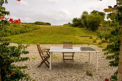 Paysage naturel près de la maison de vacances