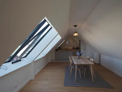 Télévision ou salle de divertissement dans l'établissement Maison Le Rose