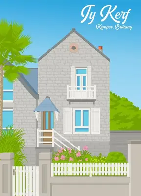 Bâtiment de la maison de vacances