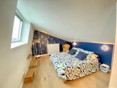 Un ou plusieurs lits dans un hébergement de l'établissement Au pied du GR 34