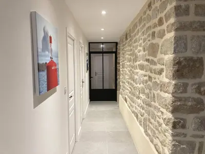 Plan de l'établissement Kervéo vue sur mer - Gîte, spa et sauna