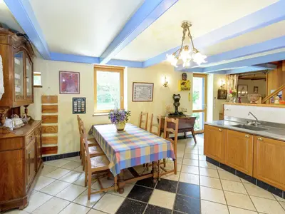 Cuisine ou kitchenette dans l'établissement Villa 100 meters from the Atlantic