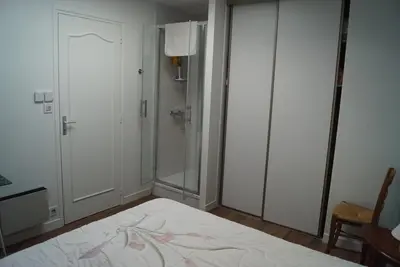 Un ou plusieurs lits dans un hébergement de l'établissement Appartement vue exceptionnelle mer - 3 chambres