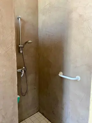 Salle de bains dans l'établissement Maison typique du pays bigouden