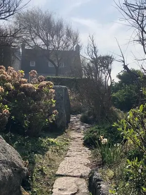 Paysage naturel près de la maison de vacances