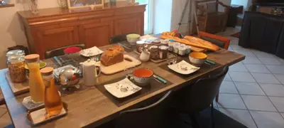 Nourriture dans le B&B/chambre d'hôtes ou à proximité