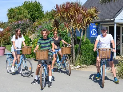 Clients de l'établissement Camping Cap Finistère