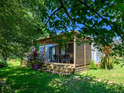 Jardin de l'établissement Camping Cap Finistère