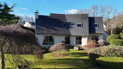 Jardin de l'établissement Maison spacieuse avec un grand jardin pour 7