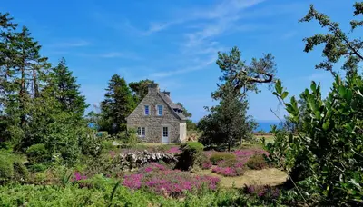 Paysage naturel près de la villa