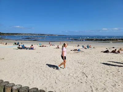 Clients de l'établissement Le Trez', vue mer imprenable