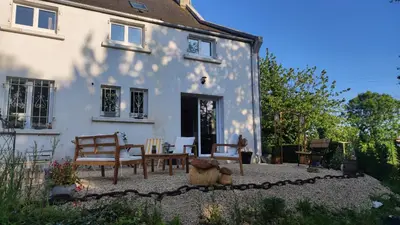 Jardin de l'établissement comme chez Louise