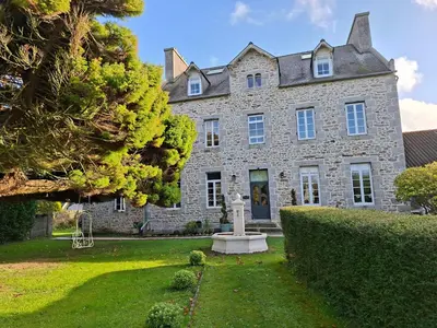 Jardin de l'établissement GÎTE L'industriel, appartement privé en Duplex, à 10 minutes des plages