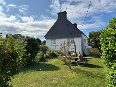 Jardin de l'établissement Maison Renovée Plomelin - Countryside and Beaches
