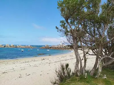 Paysage naturel près de la maison de vacances