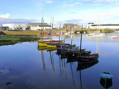 Vue sur la rivière ou le fleuve situé(e) à proximité de le chalet