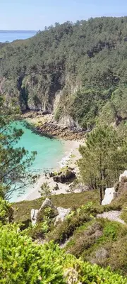 Paysage naturel près de la maison de vacances