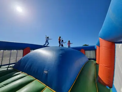 Enfants séjournant dans l'établissement Camping Lizoé