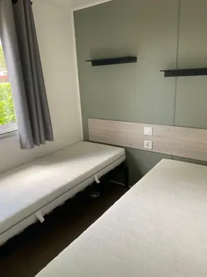 Un ou plusieurs lits dans un hébergement de l'établissement mobil home 742